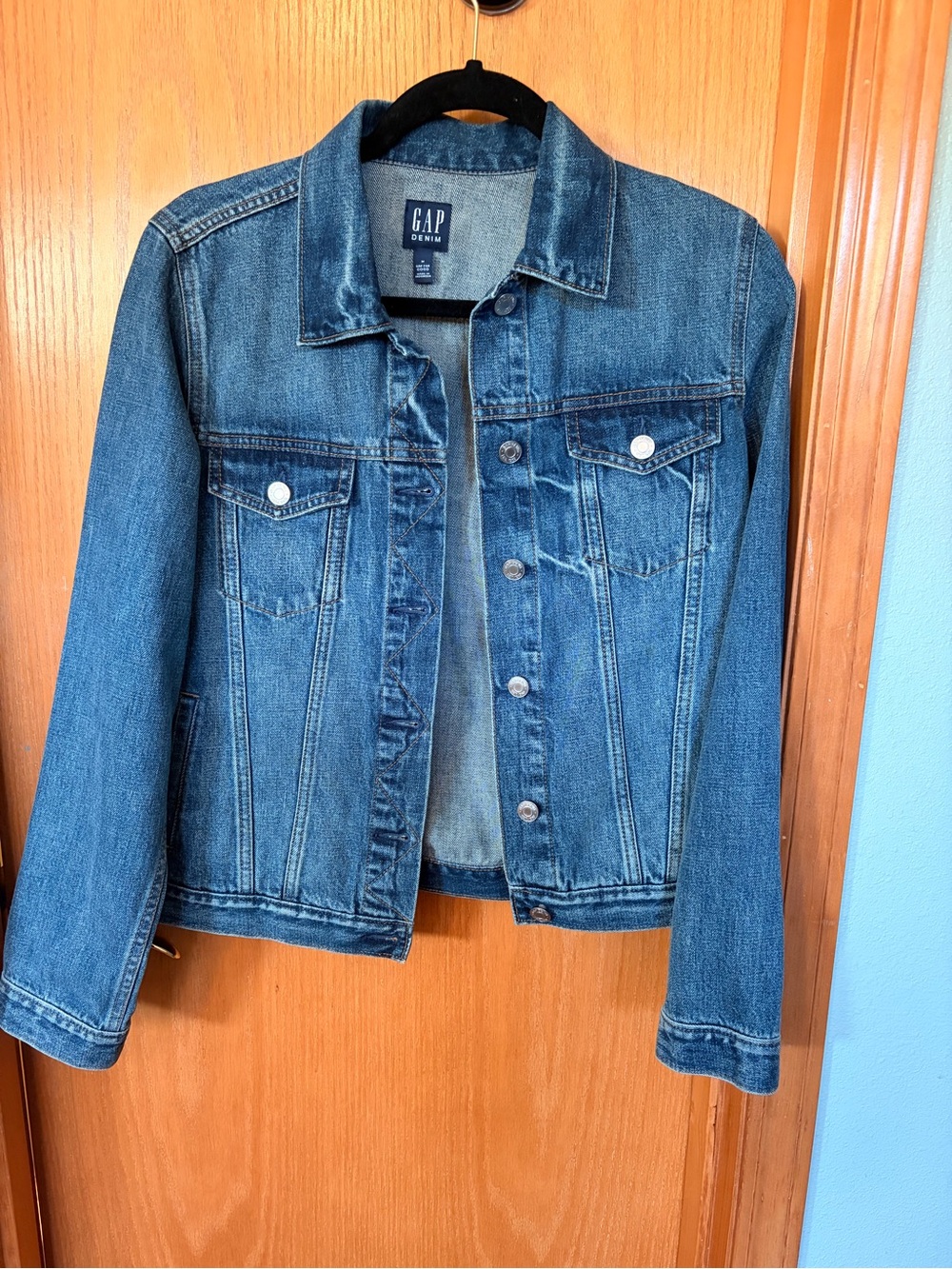 GAP Blue Denim Trucker Jacket